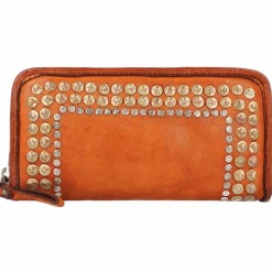 Campomaggi Damengeldbörsen Querformat<Geldbörse Leder 21 cm cognac