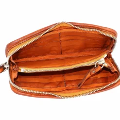 Campomaggi Damengeldbörsen Querformat<Geldbörse Leder 21 cm cognac