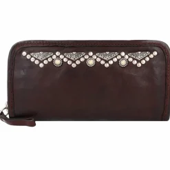 Campomaggi Damengeldbörsen Querformat<Geldbörse Leder 21,5 cm moro