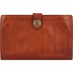 Sale Campomaggi Geldbörse Leder 15,5 cm cognac