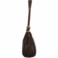 Outlet Campomaggi Giuliana Schultertasche Leder 36 cm moro