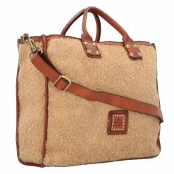 Sale Campomaggi Handtasche 40 cm naturale+oro+t-cognac