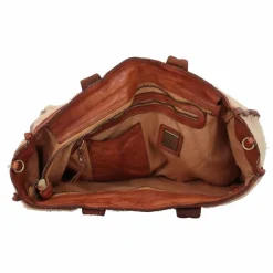 Sale Campomaggi Handtasche 40 cm naturale+oro+t-cognac
