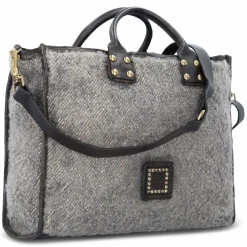 Campomaggi Henkeltaschen<Handtasche 40 cm naturale+oro+t-grigio