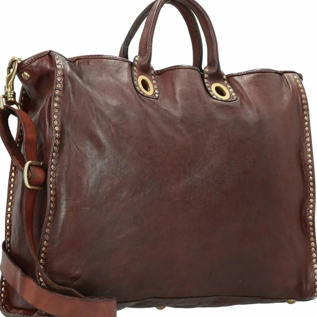 Campomaggi Henkeltaschen<Handtasche Leder 40 cm moro