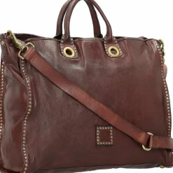 Campomaggi Henkeltaschen<Handtasche Leder 40 cm moro
