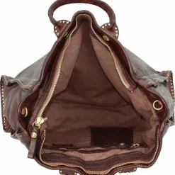 Campomaggi Henkeltaschen<Handtasche Leder 40 cm moro