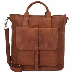 Hot Campomaggi Handtasche Leder 32 cm cognac