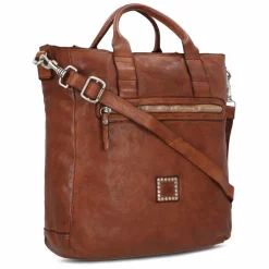 Hot Campomaggi Handtasche Leder 32 cm cognac