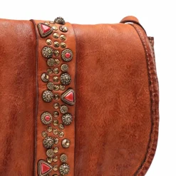 Campomaggi Umhängetaschen<Irene Umhängetasche Leder 23 cm cognac