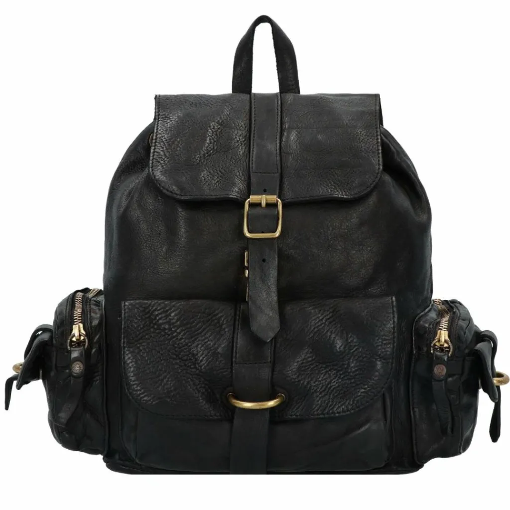 Campomaggi Lederrucksäcke|City Rucksäcke<Karen City Rucksack Leder 29 cm nero