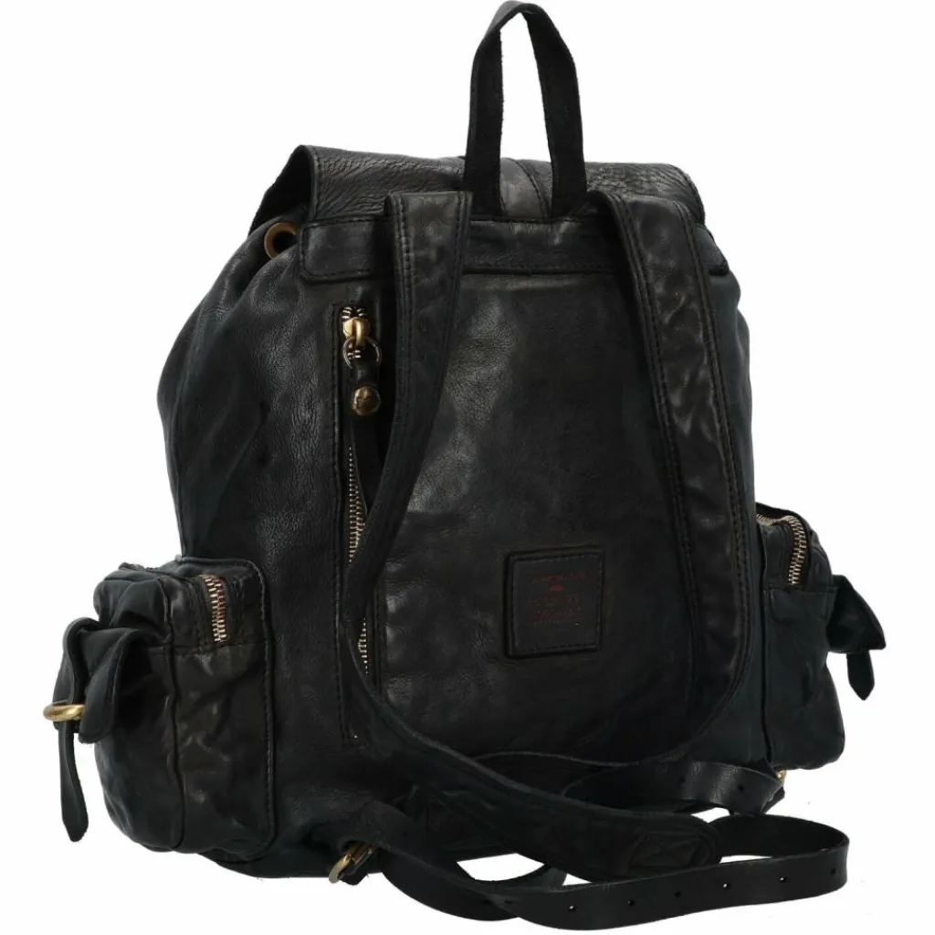 Campomaggi Lederrucksäcke|City Rucksäcke<Karen City Rucksack Leder 29 cm nero