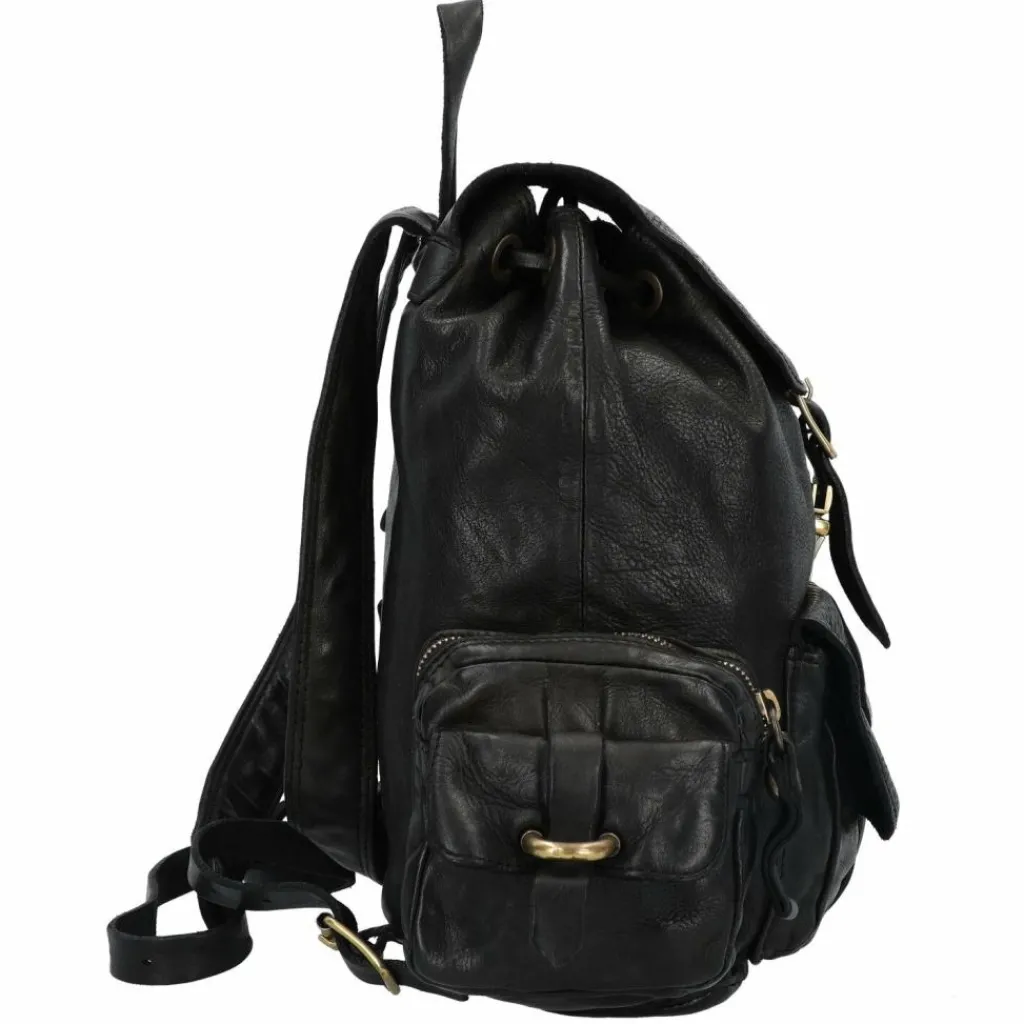 Campomaggi Lederrucksäcke|City Rucksäcke<Karen City Rucksack Leder 29 cm nero