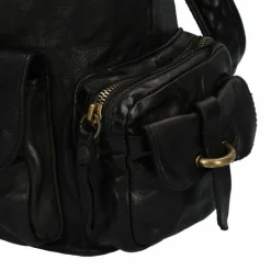 Campomaggi Lederrucksäcke|City Rucksäcke<Karen City Rucksack Leder 29 cm nero