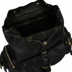 Campomaggi Lederrucksäcke|City Rucksäcke<Karen City Rucksack Leder 29 cm nero