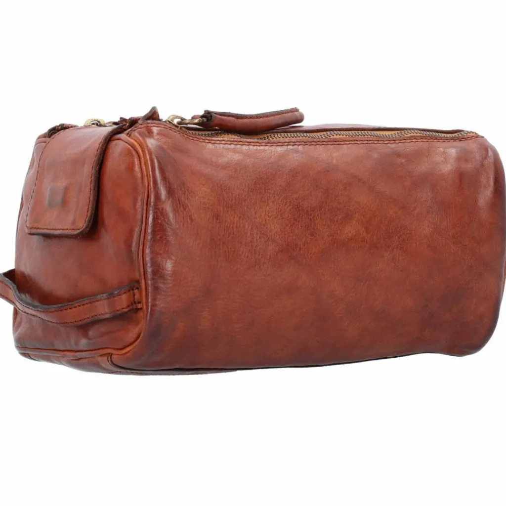 Campomaggi Kulturbeutel<Kulturbeutel Leder 25 cm cognac
