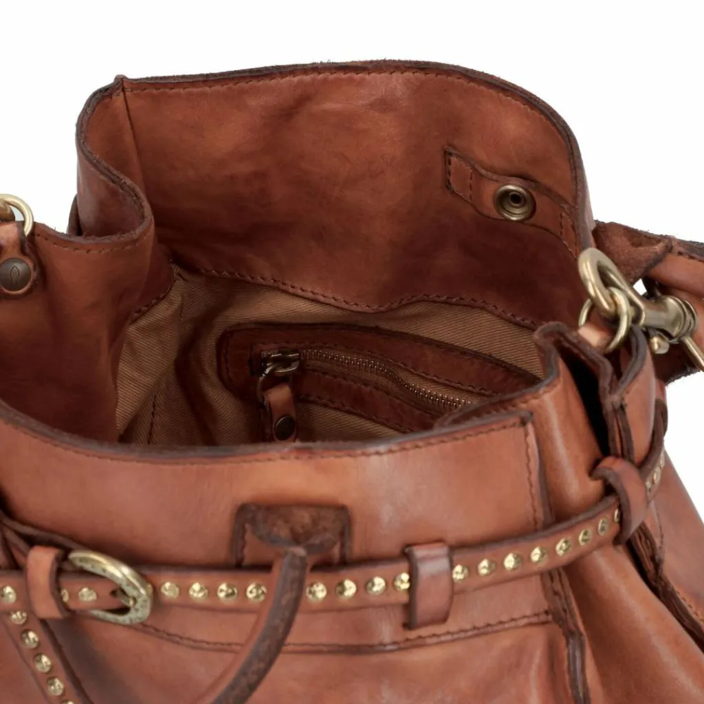 Discount Campomaggi Kura Handtasche Leder 33 cm cognac