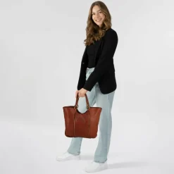 Campomaggi Kura Shopper Tasche Leder 35 cm