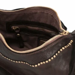 Campomaggi Umhängetaschen<Kura Umhängetasche Leder 38 cm moro