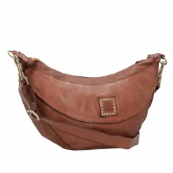 Clearance Campomaggi Kura Umhängetasche Leder 38 cm cognac