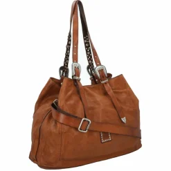 Campomaggi Shopper|Schultertaschen<Lidia Shopper Tasche Leder 41 cm cognac