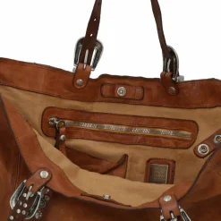 Campomaggi Shopper|Schultertaschen<Lidia Shopper Tasche Leder 41 cm cognac