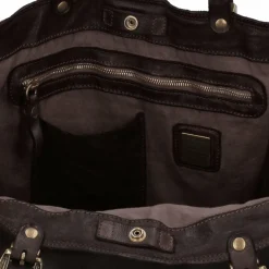 Campomaggi Shopper|Schultertaschen<Lidia Shopper Tasche Leder 41 cm moro