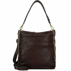 Campomaggi Schultertaschen<Lisa Schultertasche Leder 26 cm moro
