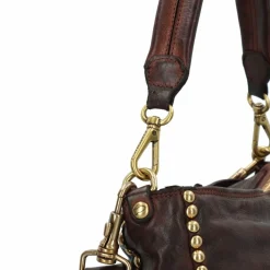 Campomaggi Schultertaschen<Lisa Schultertasche Leder 26 cm moro
