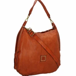 Campomaggi Schultertaschen<Luana Schultertasche Leder 43 cm cognac