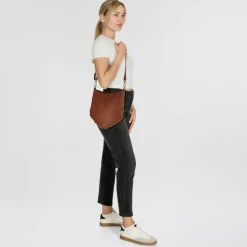 Campomaggi Malachite Schultertasche Leder 28 cm