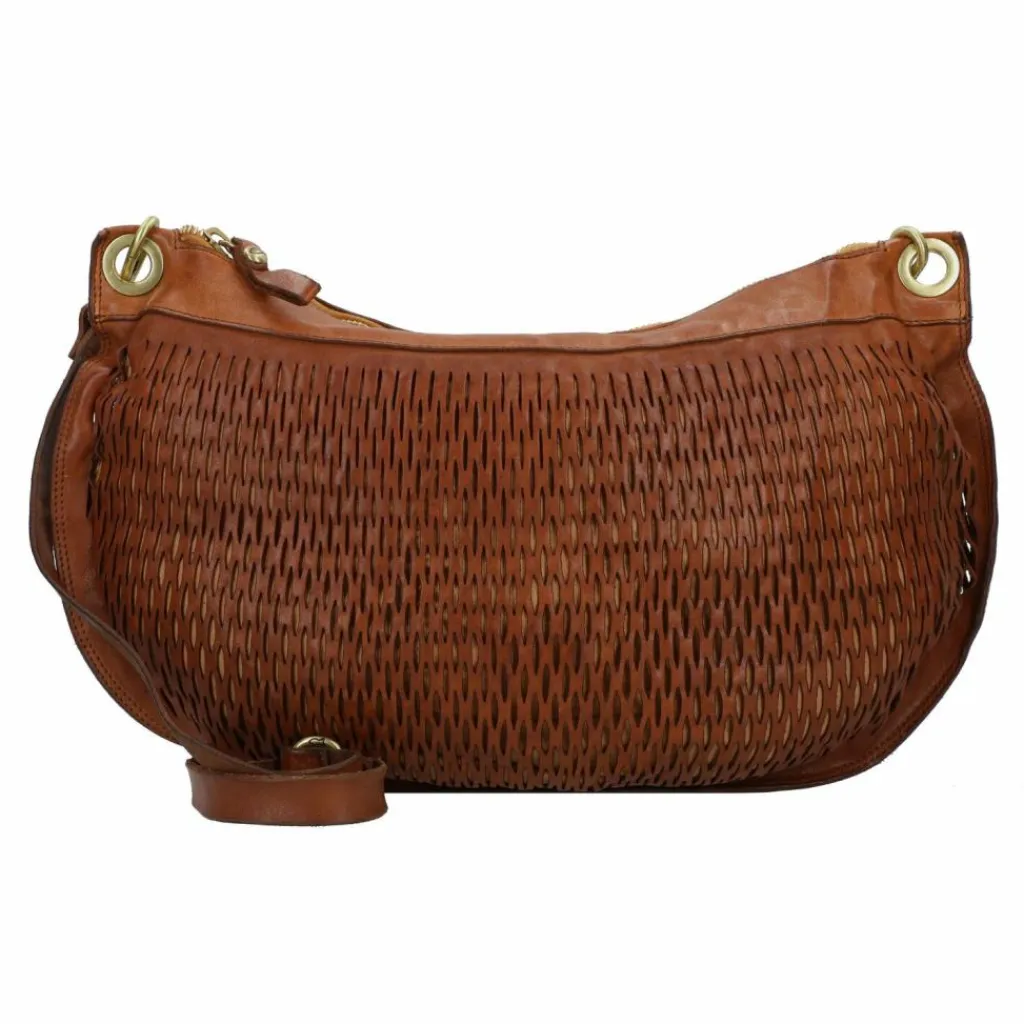 Campomaggi Umhängetaschen<Mangrovia Umhängetasche Leder 41 cm cognac