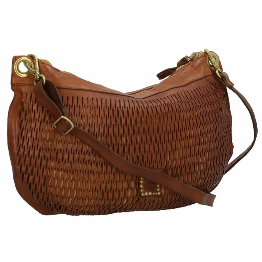 Campomaggi Umhängetaschen<Mangrovia Umhängetasche Leder 41 cm cognac