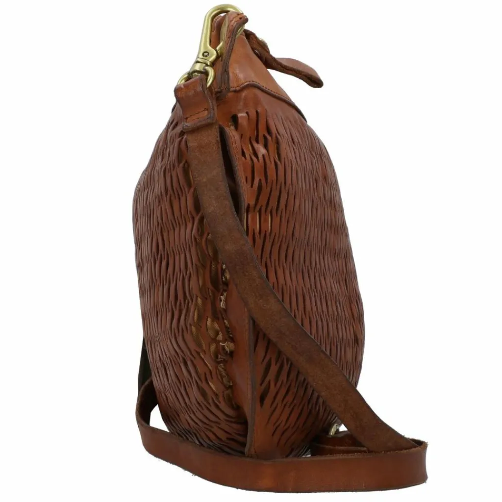 Campomaggi Umhängetaschen<Mangrovia Umhängetasche Leder 41 cm cognac