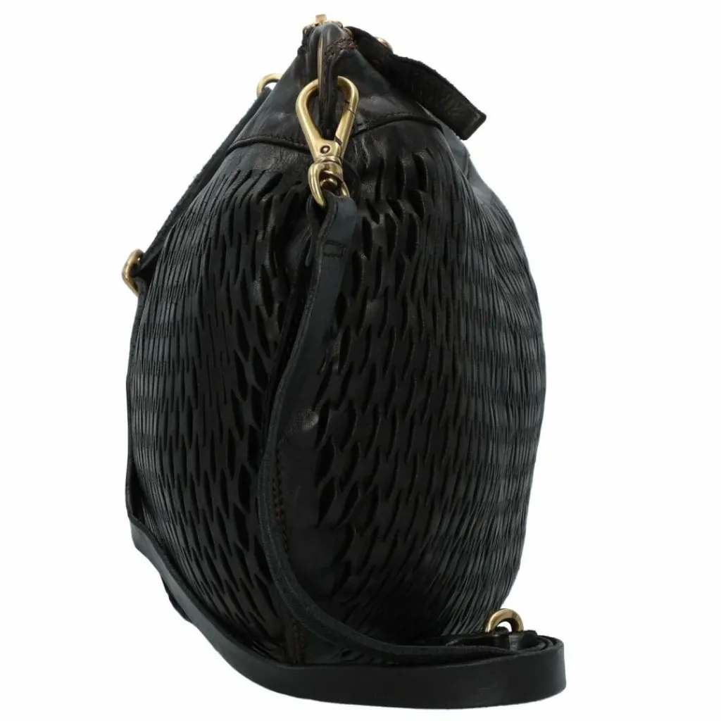 Online Campomaggi Mangrovia Umhängetasche Leder 41 cm nero