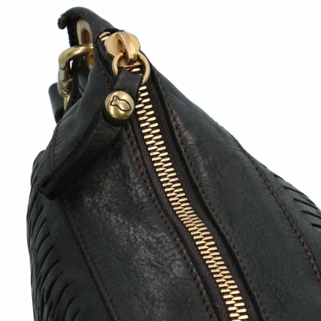 Online Campomaggi Mangrovia Umhängetasche Leder 41 cm nero