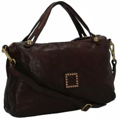 Sale Campomaggi Melissa Schultertasche Leder 32 cm moro