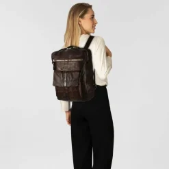 Sale Campomaggi Melograno Daypack Leder 39 cm moro