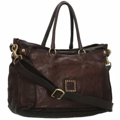 Campomaggi Mogano Handtasche Leder 33 cm