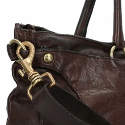 Campomaggi Mogano Handtasche Leder 33 cm