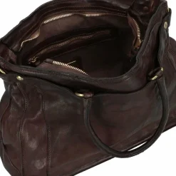 Campomaggi Mogano Handtasche Leder 33 cm