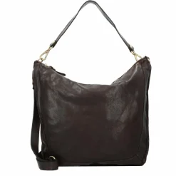 Campomaggi Henkeltaschen|Schultertaschen<Mogano Schultertasche Leder 44 cm moro