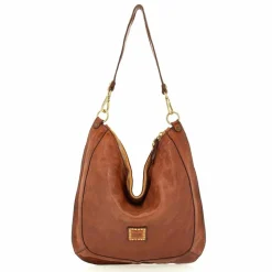 Best Campomaggi Mogano Schultertasche Leder 44 cm cognac