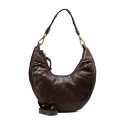 Hot Campomaggi Monospalla Schultertasche Leder 29 cm moro