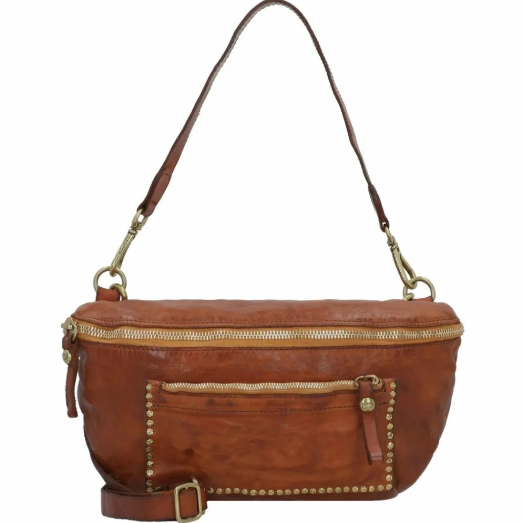 Campomaggi Umhängetaschen<Nicole Umhängetasche Leder 32 cm cognac