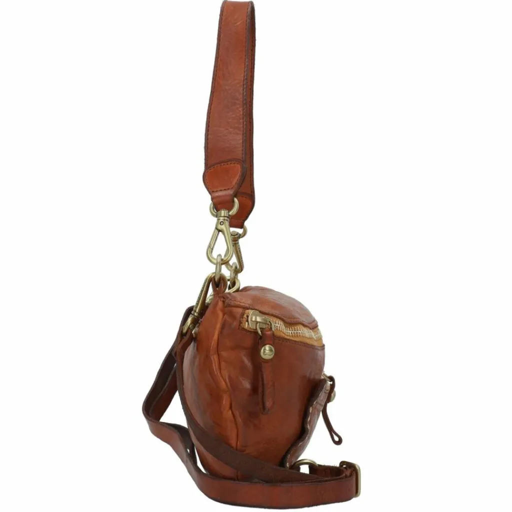 Campomaggi Umhängetaschen<Nicole Umhängetasche Leder 32 cm cognac