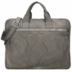 Hot Campomaggi Noce Aktentasche Leder 38 cm cemento