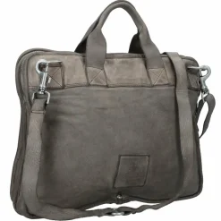 Hot Campomaggi Noce Aktentasche Leder 38 cm cemento