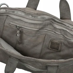 Hot Campomaggi Noce Aktentasche Leder 38 cm cemento