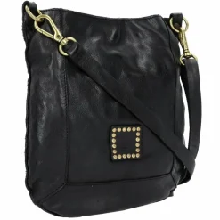 Campomaggi Umhängetaschen<Nora Umhängetasche Leder 28 cm nero